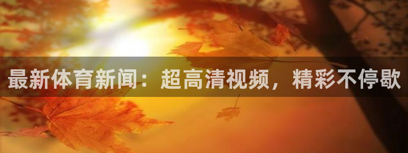 最新体育新闻：超高清视频，精彩不停歇